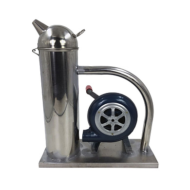 Дымарь из нержавеющей стали с механическим приводом от магазина пчеловодства Lyson.by