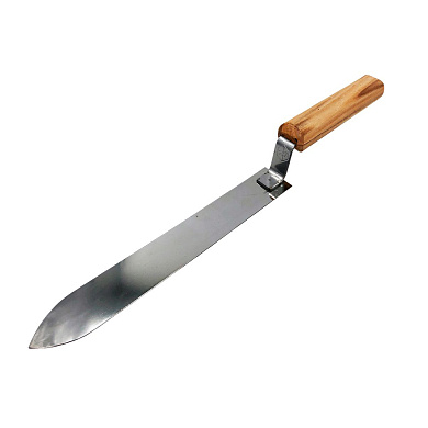 Нож для распечатки сот 200 мм (ручка дерево) от магазина пчеловодства Lyson.by