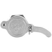 Кран сливной для медогонки d-35 мм (металл с лого) от магазина пчеловодства Lyson.by