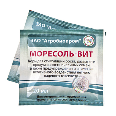 Моресоль-Вит (порошок 20 г) от магазина пчеловодства Lyson.by