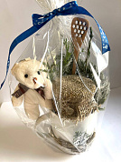 Подарочный набор кружка с медом от магазина пчеловодства Lyson.by