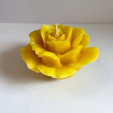 Свеча "Роза-2" (воск) от магазина пчеловодства Lyson.by