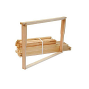 Рамка Дадан 300 мм (сбитая) с евро замками от магазина пчеловодства Lyson.by