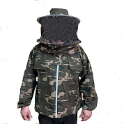 Куртка "Камуфляж" с лицевой сеткой на молнии (размер 50-52) от магазина пчеловодства Lyson.by