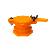 Кран сливной для медогонки d-37 мм (пластик) от магазина пчеловодства Lyson.by