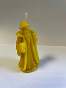 Свеча "Дед мороз" (восковая) от магазина пчеловодства Lyson.by