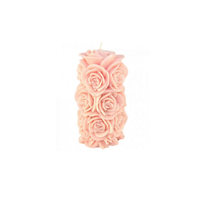 Свеча "Цветы большие" (парафин) от магазина пчеловодства Lyson.by