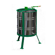 Медогонка ручная 4-х рамочная оборотная "Стрекоза" (клапан нержавейка) от магазина пчеловодства Lyson.by