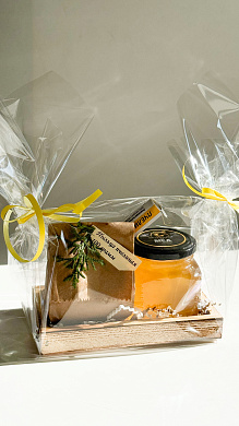 Подарочный набор Мед и пыльца от магазина пчеловодства Lyson.by