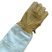 Перчатки пчеловода (кожа) Lyson, Польша от магазина пчеловодства Lyson.by