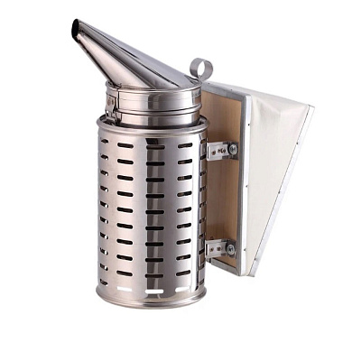 Дымарь из нержавеющей стали с ограждением (Беларусь) от магазина пчеловодства Lyson.by