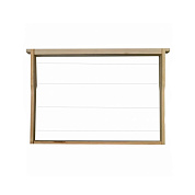 Рамка Дадан 300 мм (с проволокой нержавеющая сталь)  2 СОРТ с евро замками от магазина пчеловодства Lyson.by