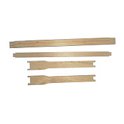 Рамка Дадан 300 мм (заготовки) с евро замками (2-Й СОРТ) от магазина пчеловодства Lyson.by