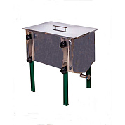 Стол для распечатки сот 750 мм с крышкой от магазина пчеловодства Lyson.by