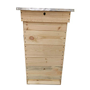 Улей деревянный 10-рамочный (2 корпуса, 1 магазин, подкрышник) от магазина пчеловодства Lyson.by