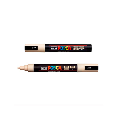 Маркер POSCA 5М белый от магазина пчеловодства Lyson.by