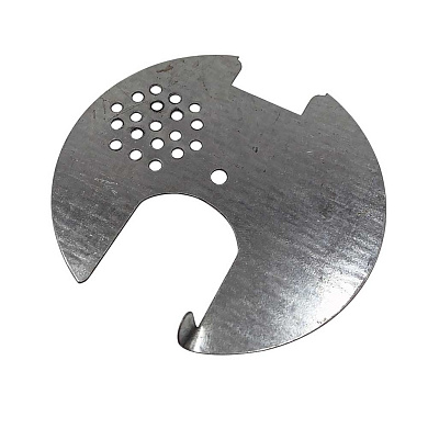 Летковый заградитель верхний с ручкой d-80 мм (оцинковка) от магазина пчеловодства Lyson.by