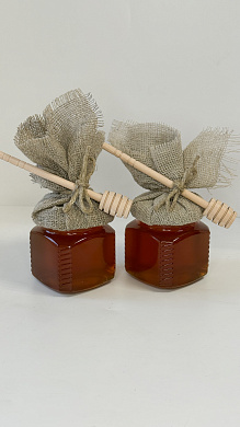 Подарочный набор в мешковине от магазина пчеловодства Lyson.by