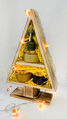 Подарочный набор "Ёлочка" 1 от магазина пчеловодства Lyson.by