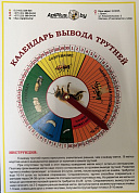 Календарь вывода трутней от магазина пчеловодства Lyson.by